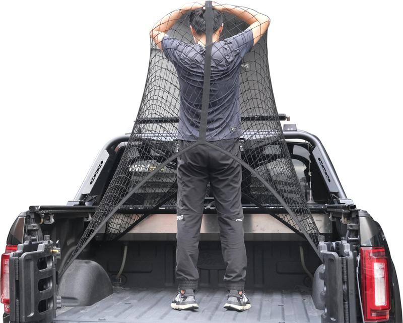 Highly Elastic Truck Bed Net