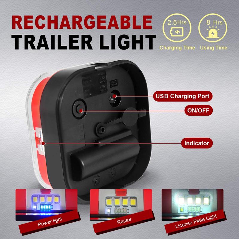 Lumbi™ Magnetic Wireless Trailer Light Kit